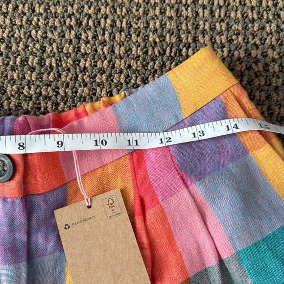 NWT Boden plaid pants 6 petite - Picture 3 of 5